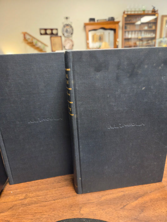 Carl Sandburg Abraham Lincoln The Prairie Years Vol I & II 1926 HC Harcourt Set