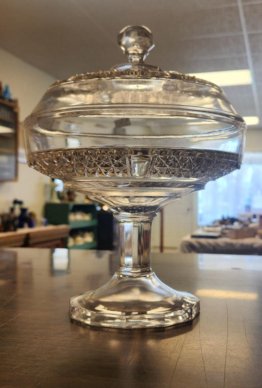 EAPG Compote With Lid