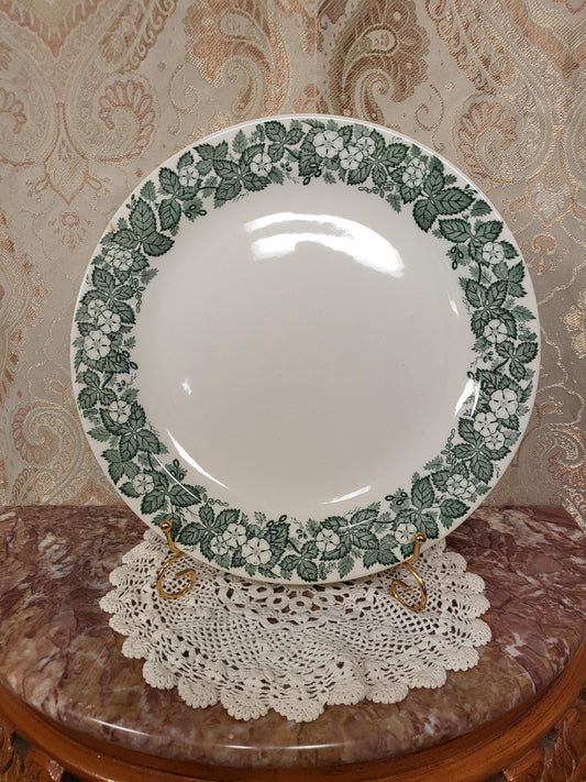 Royal China Underglaze "Old English Green" Large Serving Plate - 12" K52