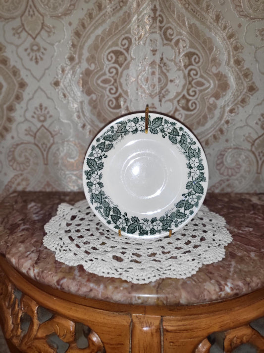 Royal China Underglaze "Old English Green" Saucer Plate 6"