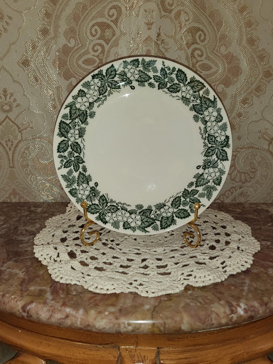 Royal China Underglaze "Old English Green" Lunch Plate 7"