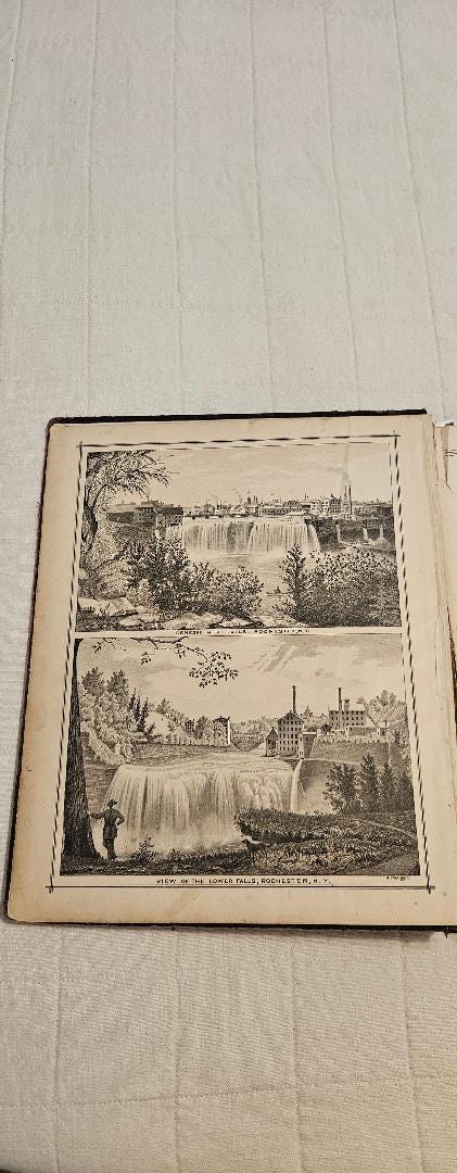 1788 History of Monroe County NY With Illustrations 1877