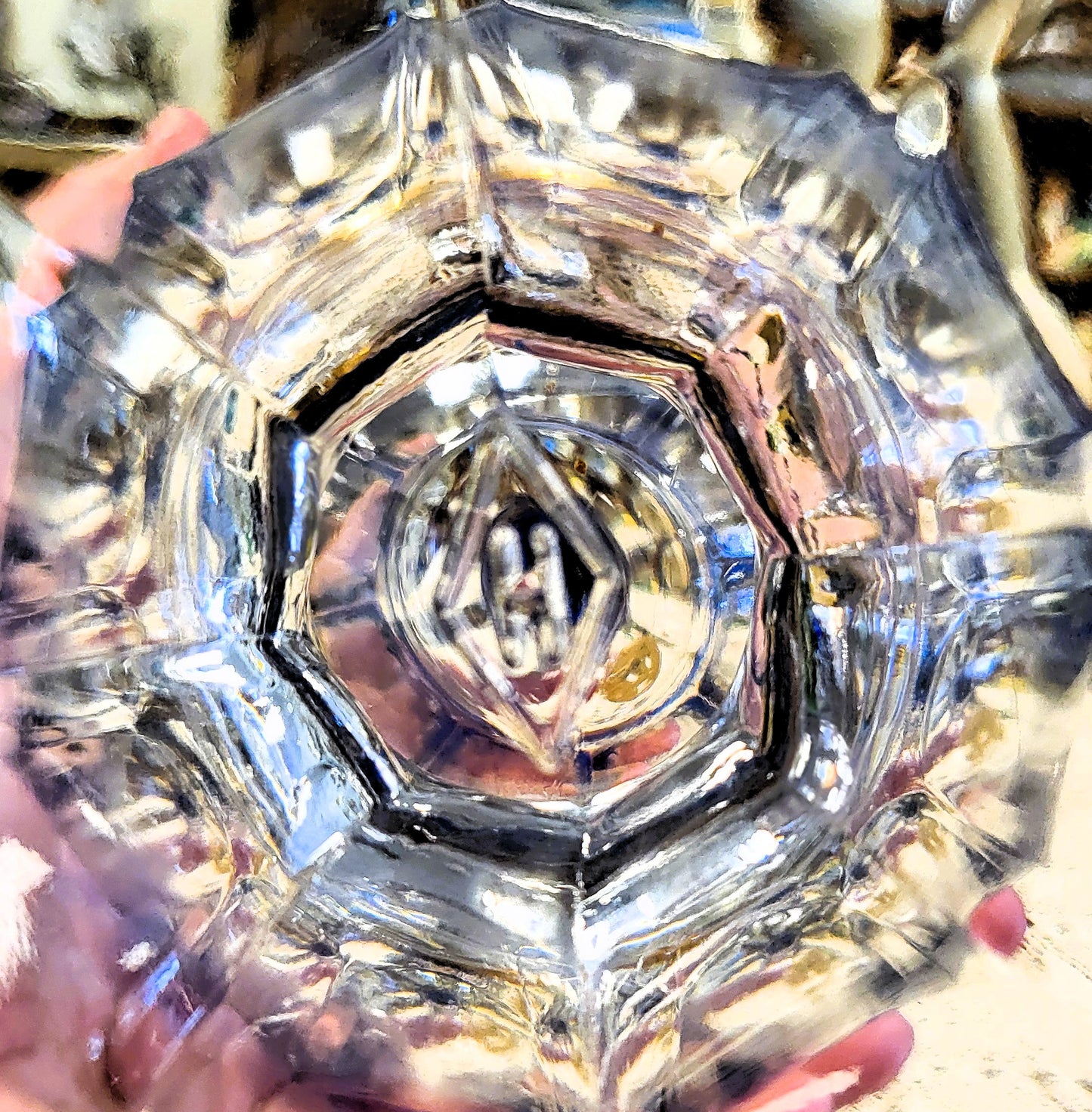 Heisey #465 Glass Lidded Candy Jar