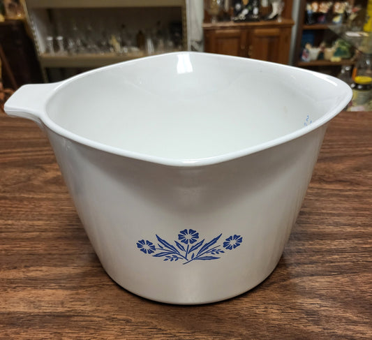 Vintage Corning Ware Blue Cornflower P-65-B SauceMaker Bowl | 2 Quart Pyroceram Mixing & Measuring Bowl | Made in USA