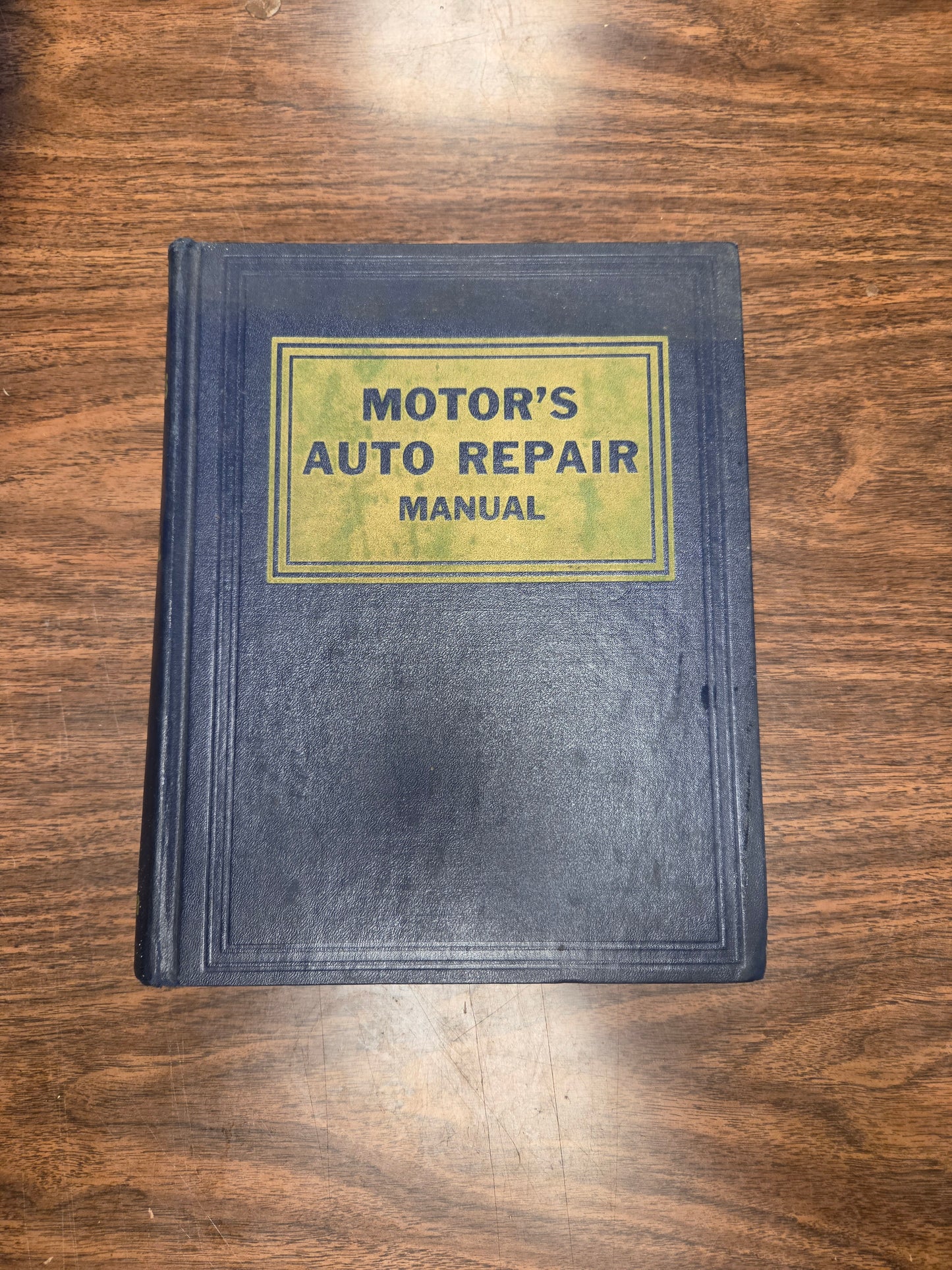 Vintage Motor's Auto Repair Manuals - 8 Books 1935-1982 Mechanics Reference Hard Cover