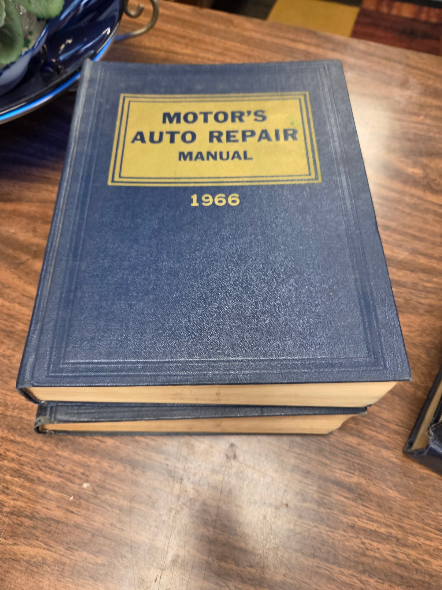 Vintage Motor's Auto Repair Manuals - 8 Books 1935-1982 Mechanics Reference Hard Cover