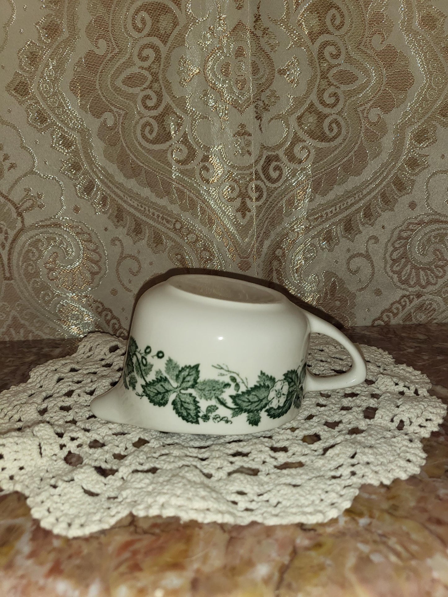 Royal China Underglaze "Old English Green" Creamer