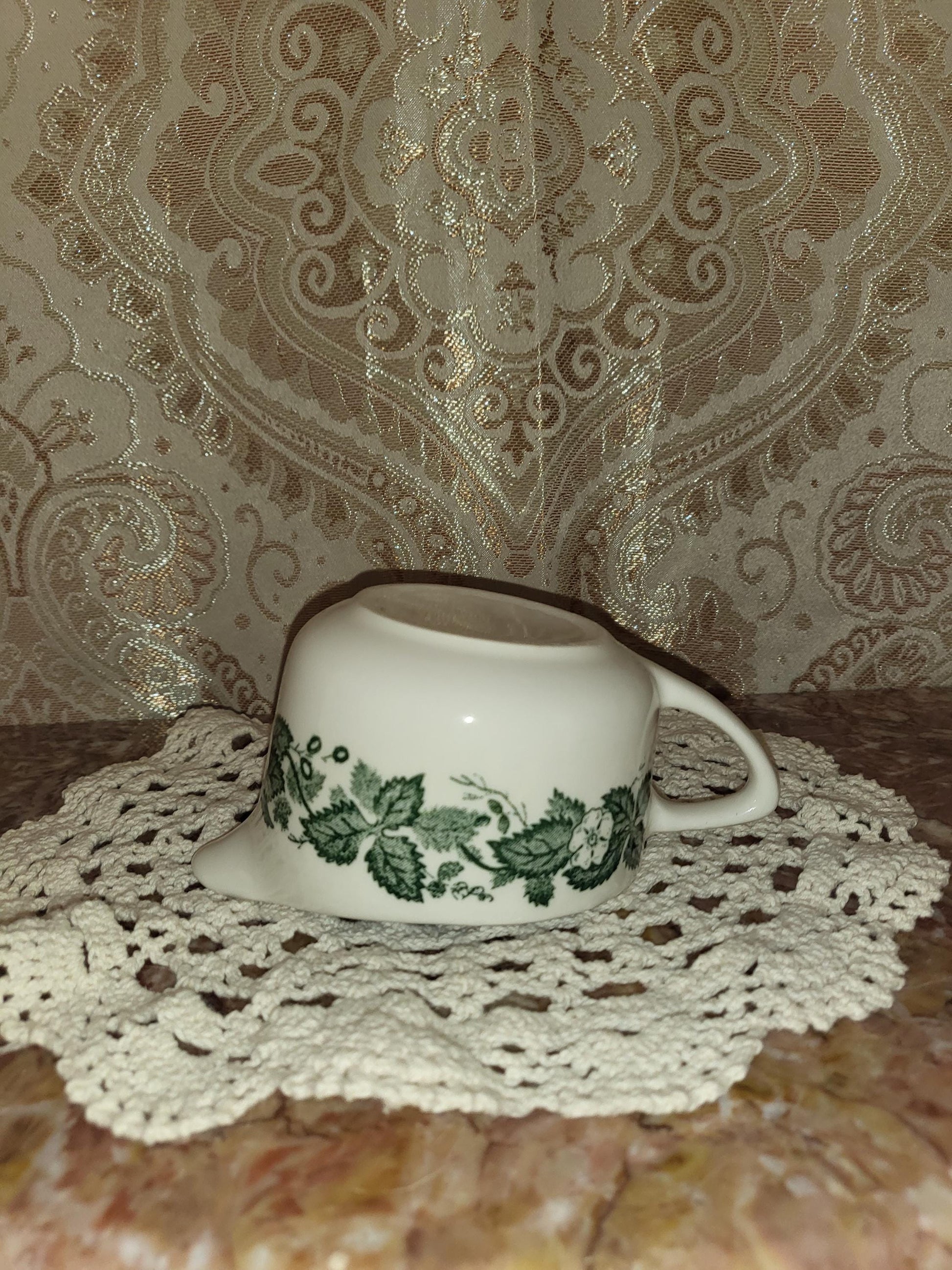 Royal China Underglaze "Old English Green" Creamer