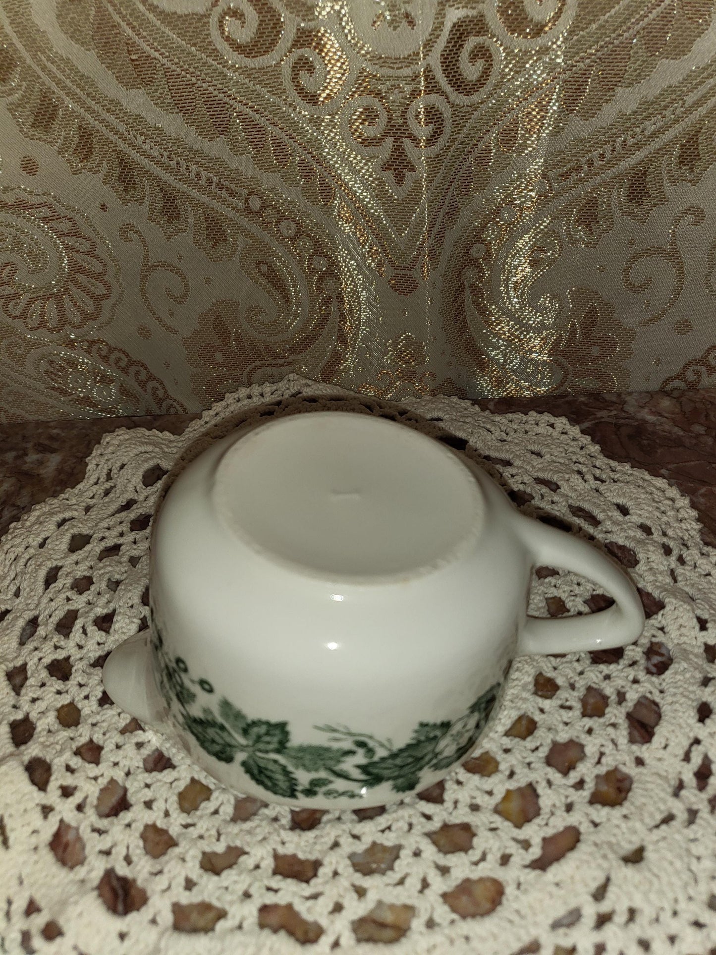 Royal China Underglaze "Old English Green" Creamer