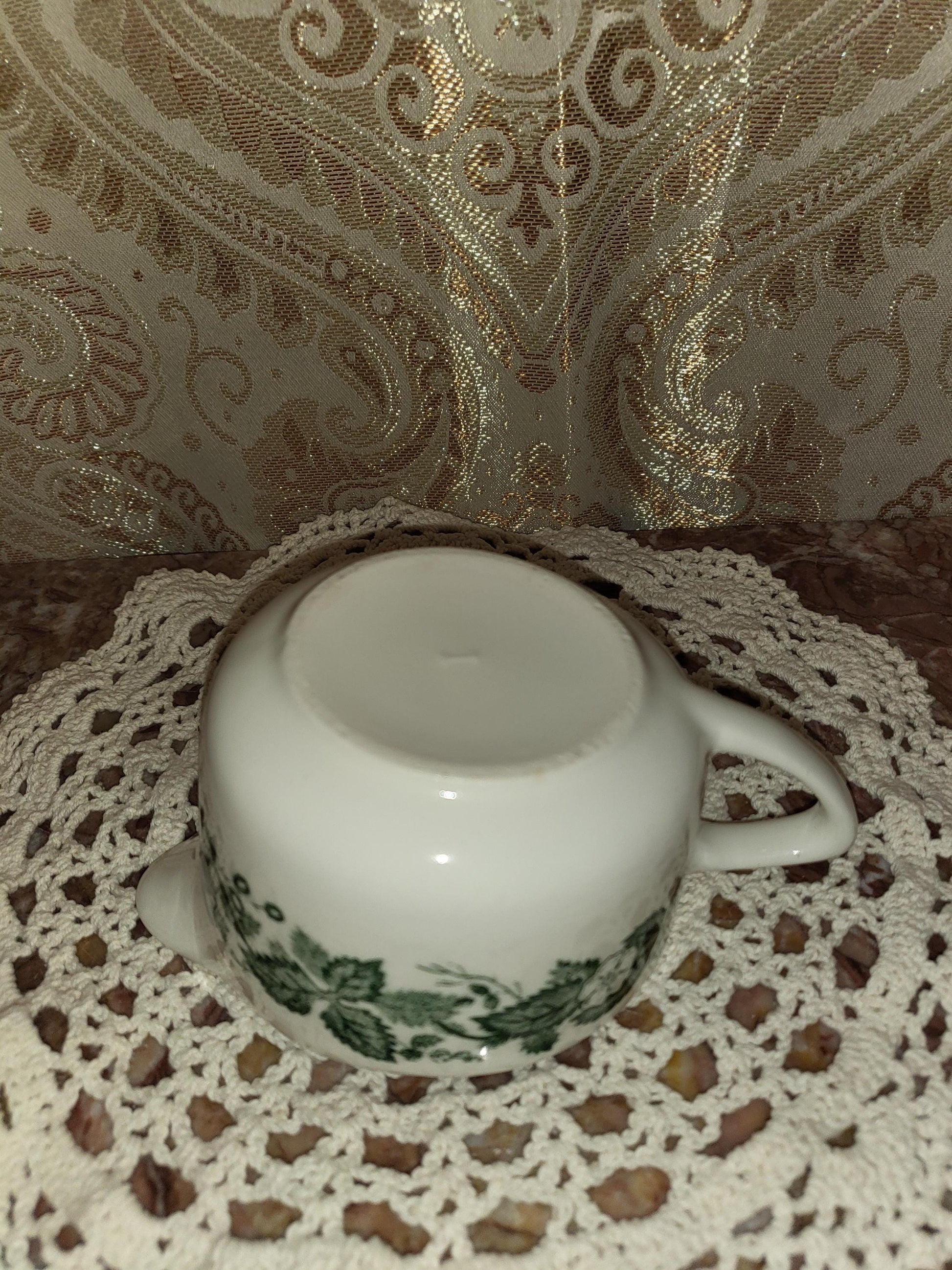 Royal China Underglaze "Old English Green" Creamer