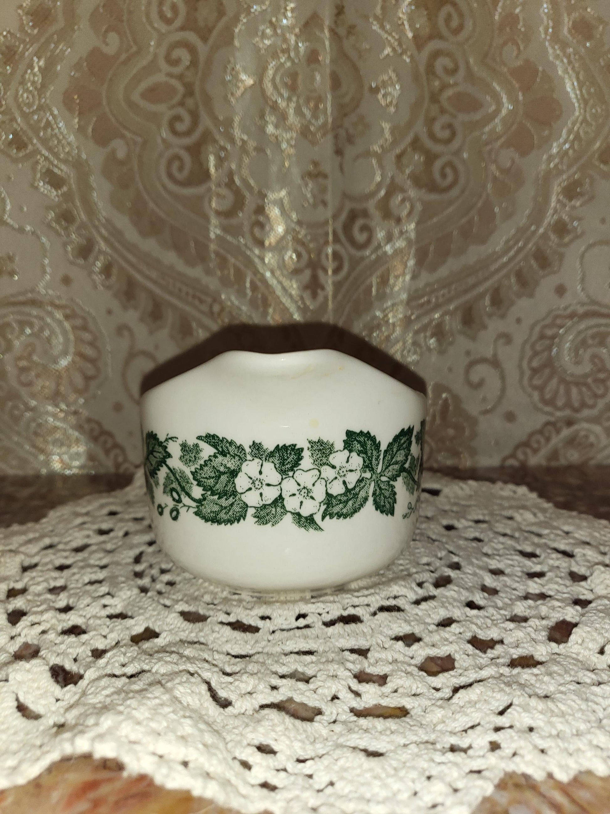 Royal China Underglaze "Old English Green" Creamer